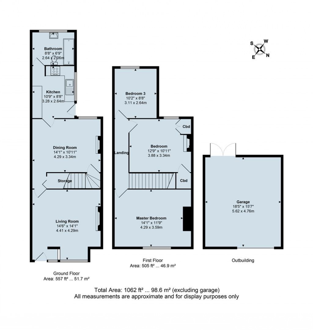 Floorplans For Midland Road, Ellistown, LE67