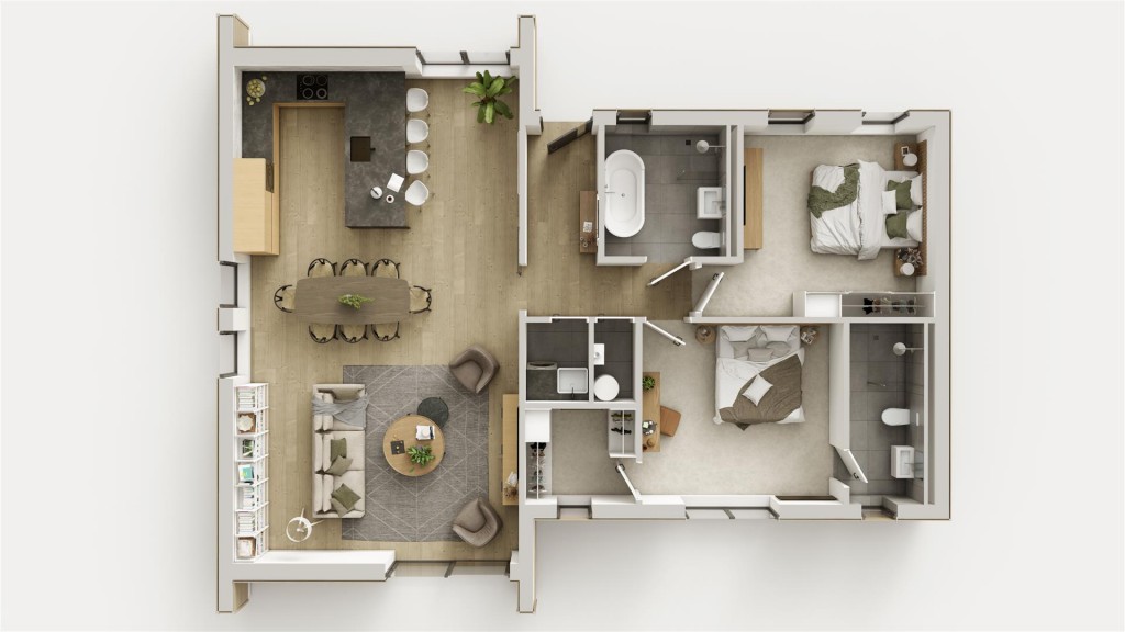 Floorplans For Brighstone, Isle of Wight