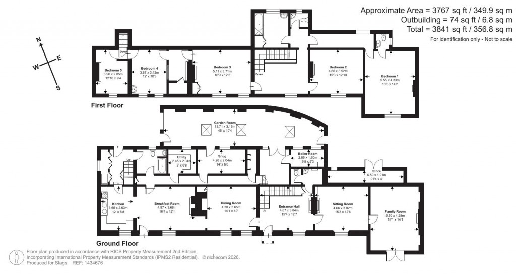 Floorplans For Waddicombe, Dulverton