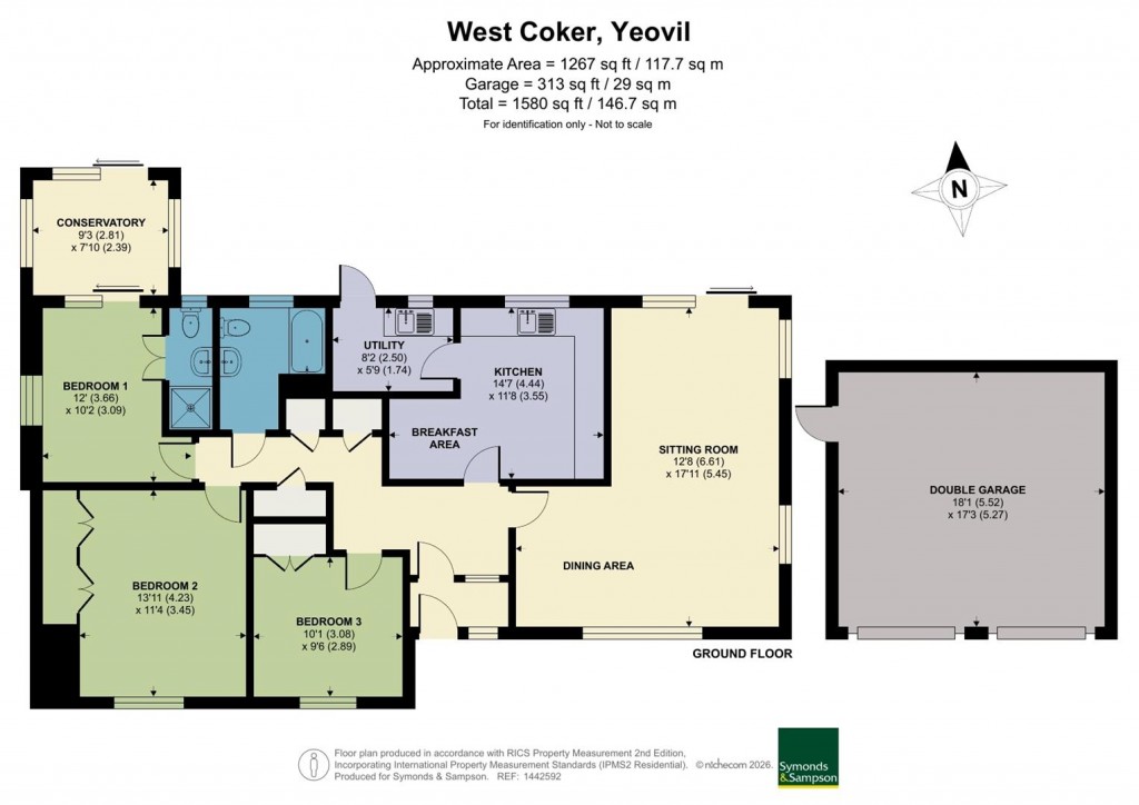 Floorplans For Brookside, West Coker, Yeovil