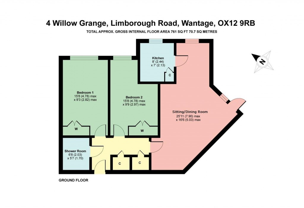 Floorplans For Limborough Road, Wantage