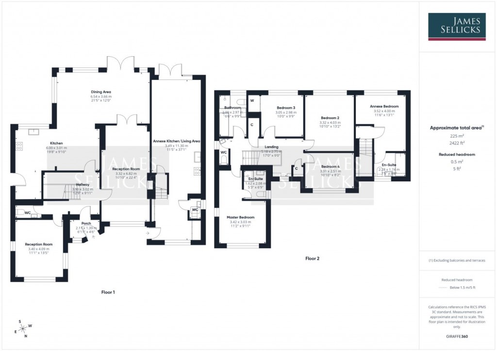 Floorplans For The Broadway, Oadby, Leicestershire