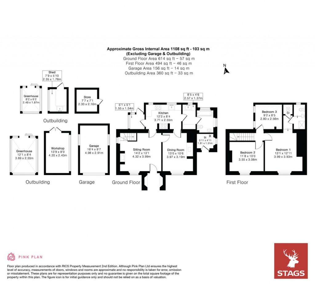 Floorplans For Tregenna, Blisland