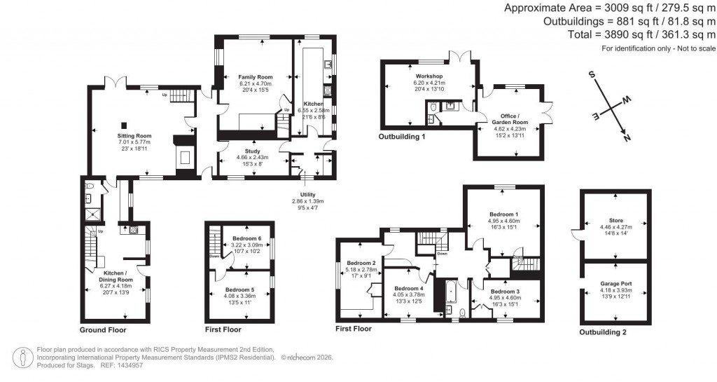 Floorplans For Talaton, Exeter