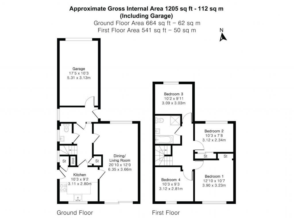 Floorplans For Church View, Witchford, Ely