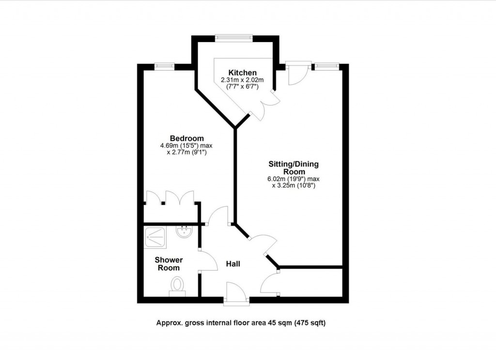 Floorplans For Station Street, Saffron Walden