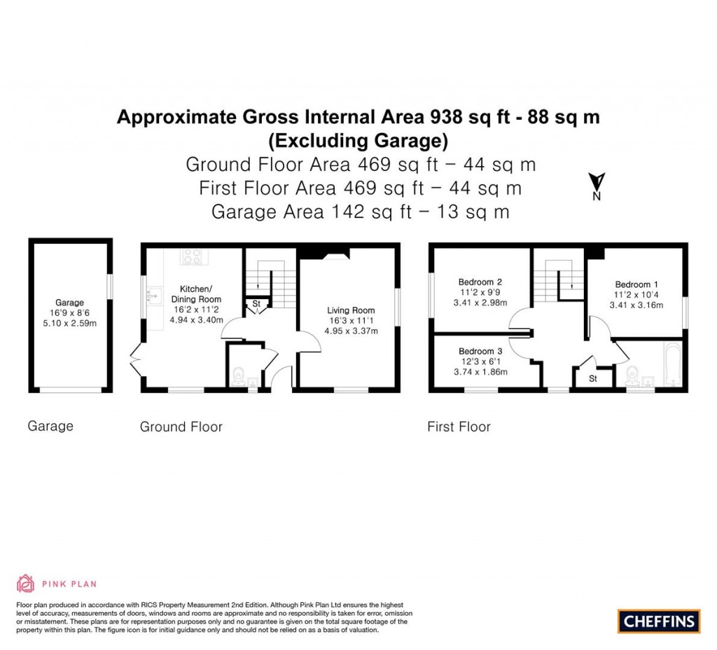 Floorplans For Boyton Close, Haverhill