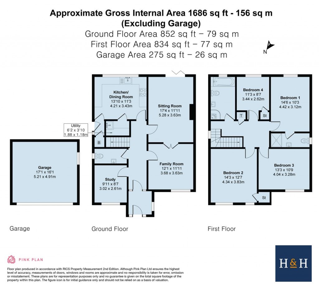 Floorplans For Brington Lane, Whilton, Daventry, NN11