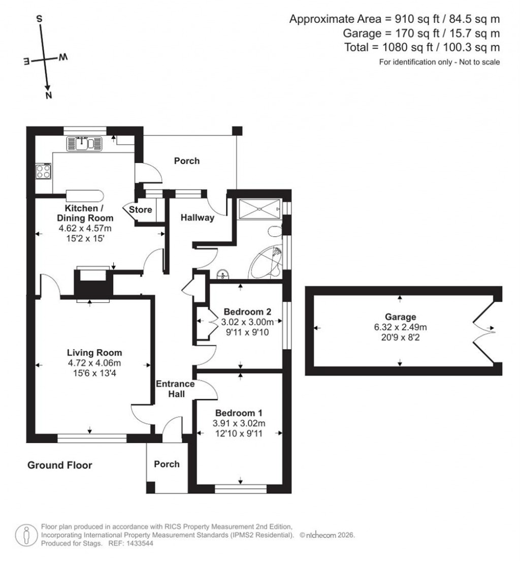 Floorplans For Blundells Road, Tiverton