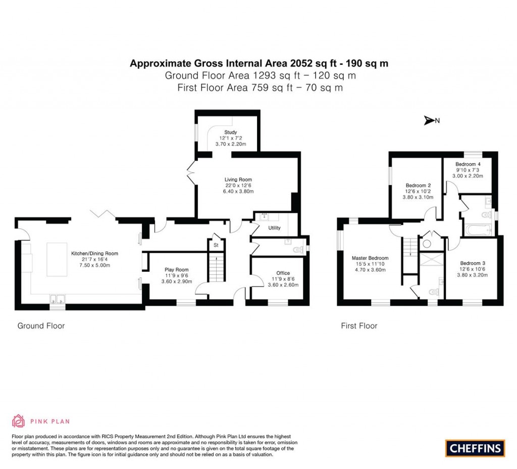Floorplans For Malton Road, Orwell, Royston