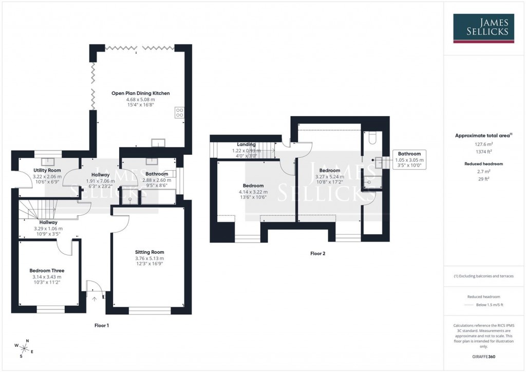 Floorplans For Sawpit Lane, Great Easton, Market Harborough