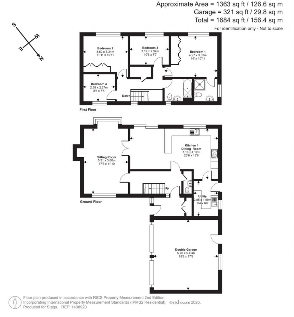 Floorplans For Penhayes Road, Kenton, Exeter