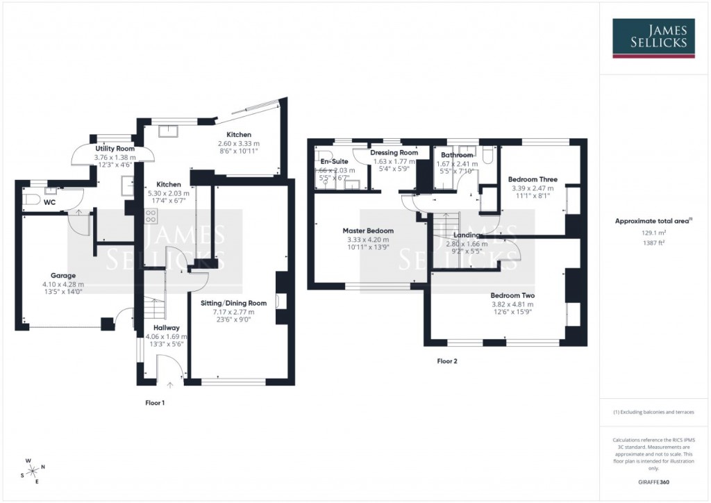 Floorplans For Oakfield Close, Great Glen, Leicestershire