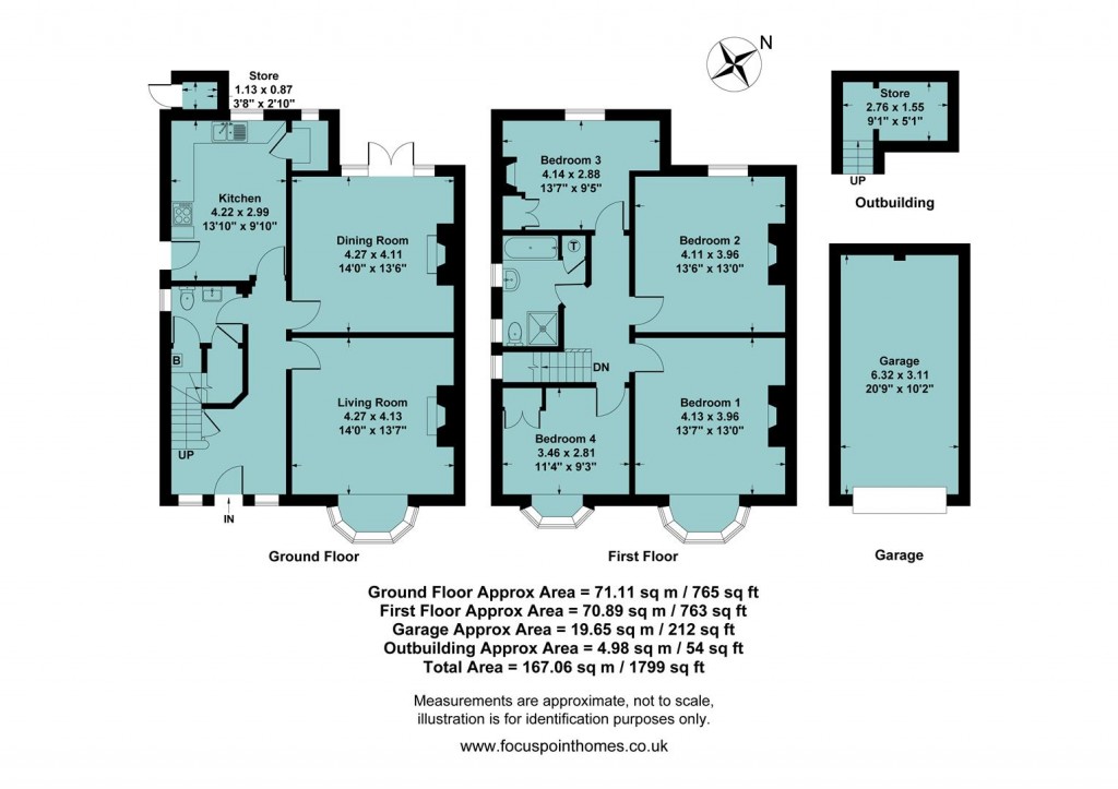 Floorplans For Bloxham Road, Banbury - Arts and Crafts influence