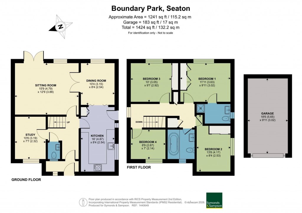 Floorplans For Boundary Park, Seaton