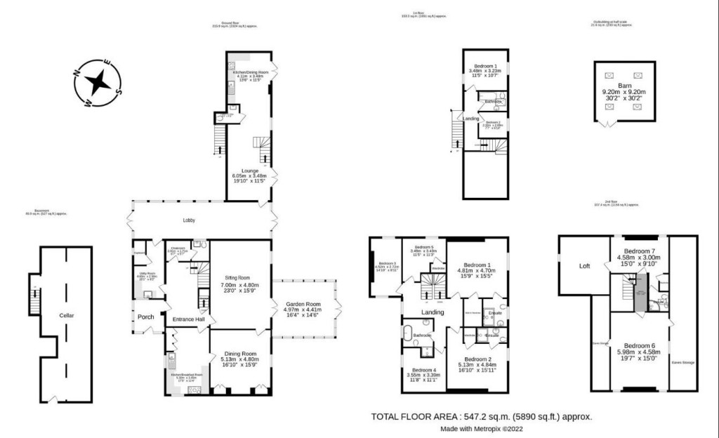Floorplans For Nynehead, Wellington