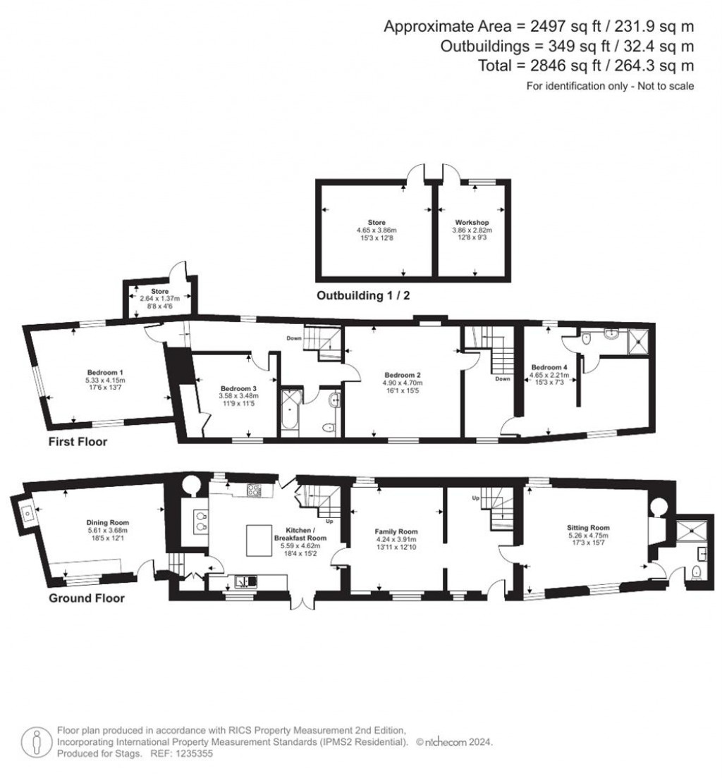 Floorplans For Knowle, Crediton