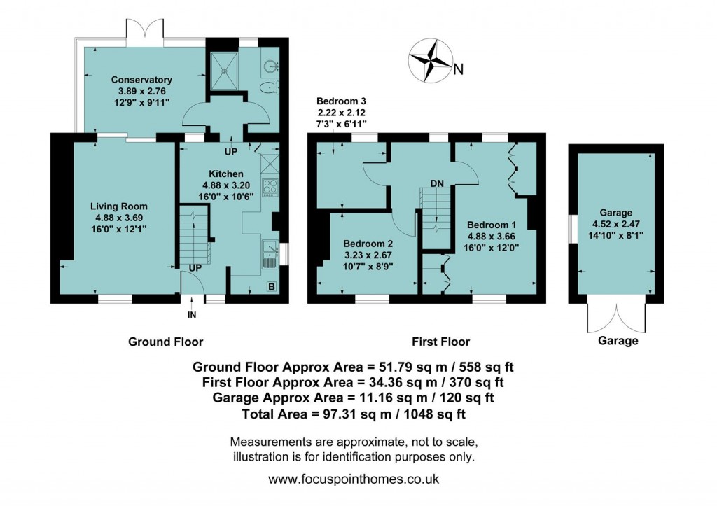 Floorplans For St. George's Crescent, Banbury
