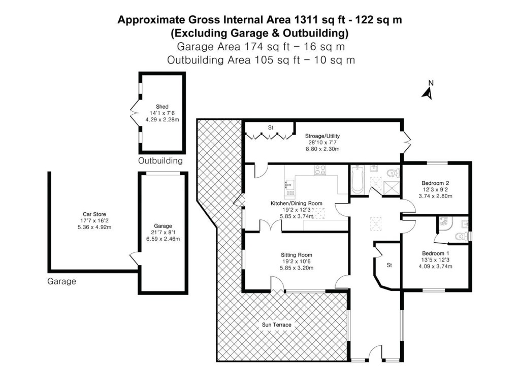 Floorplans For Burdon Lane, Highampton, Beaworthy