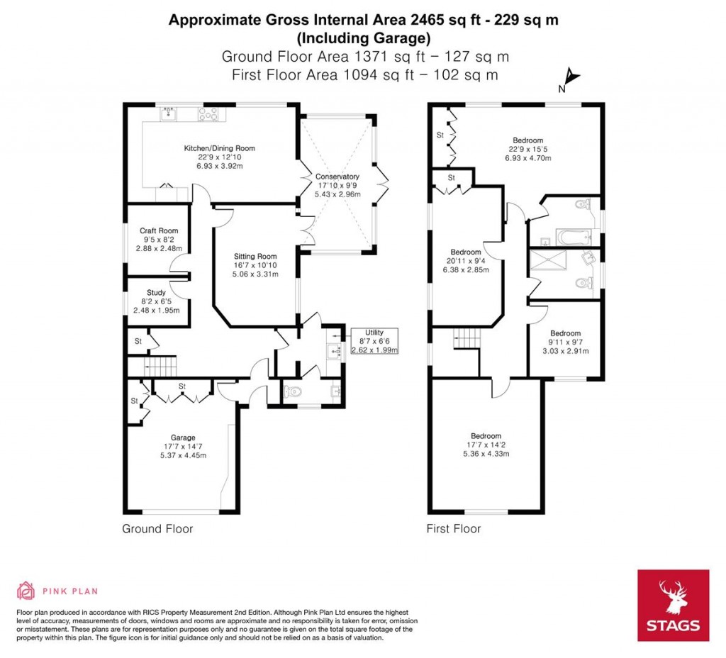 Floorplans For Yon Street, Kingskerswell, Newton Abbot