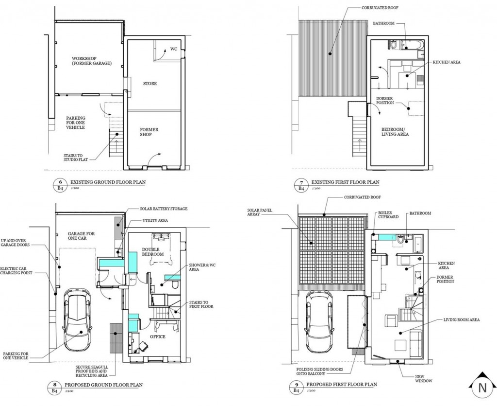 Floorplans For Pooles Court, Lyme Regis