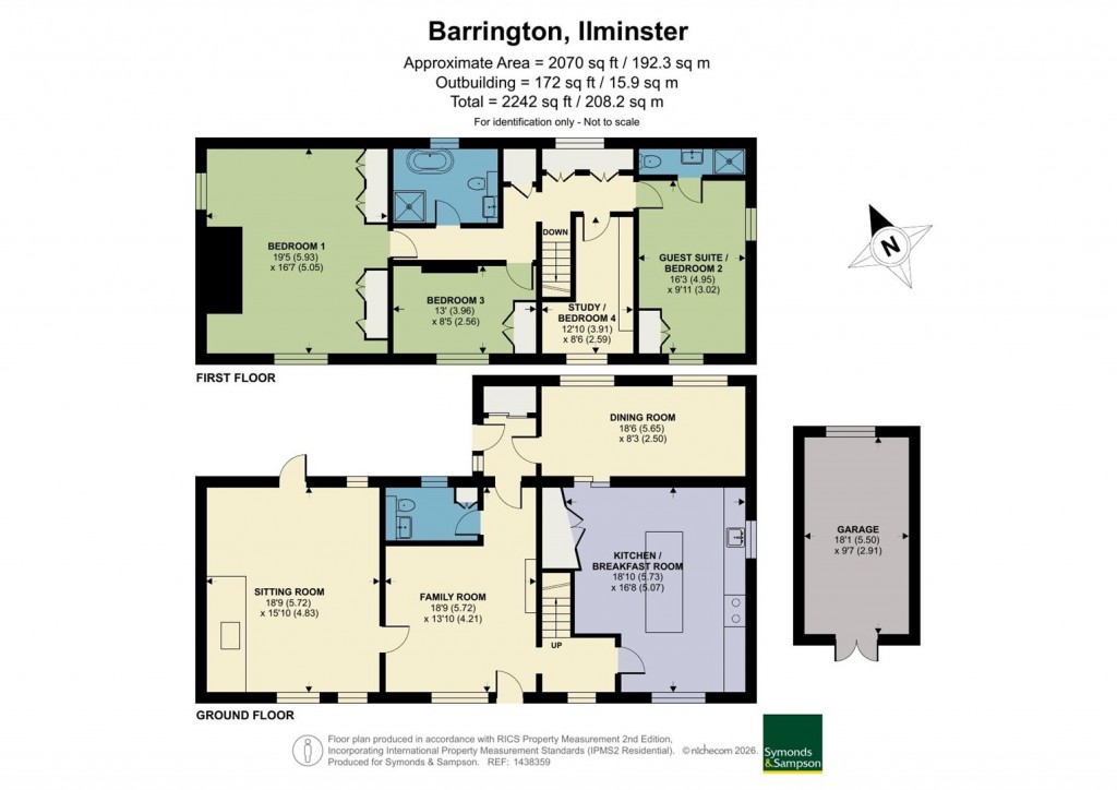 Floorplans For Barrington, Ilminster