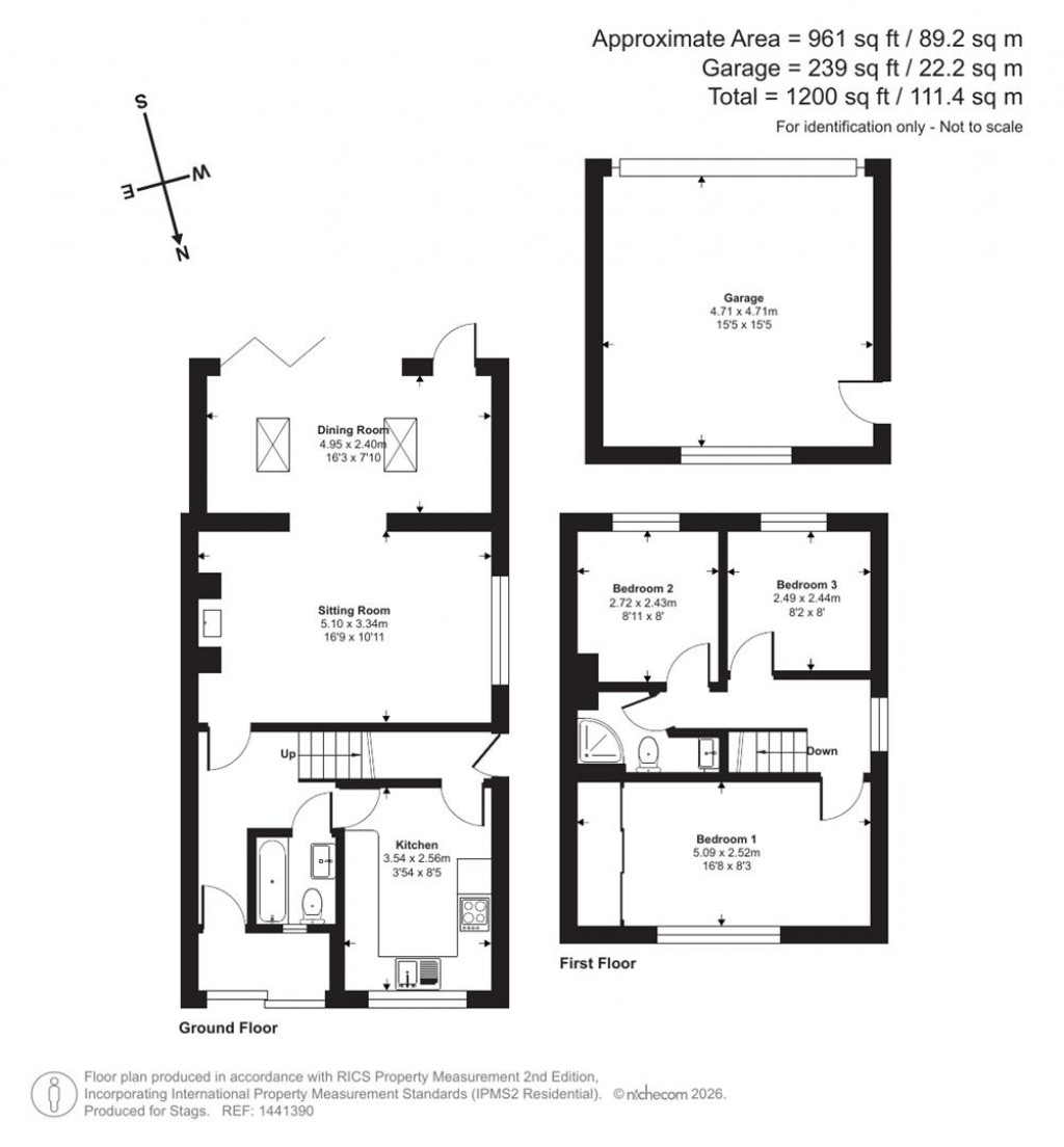 Floorplans For Northfield Road, Taunton