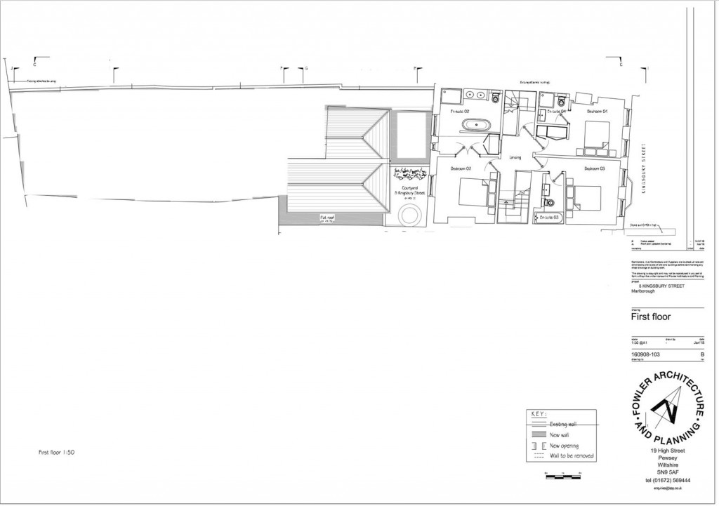 Floorplans For Kingsbury Street, Marlborough