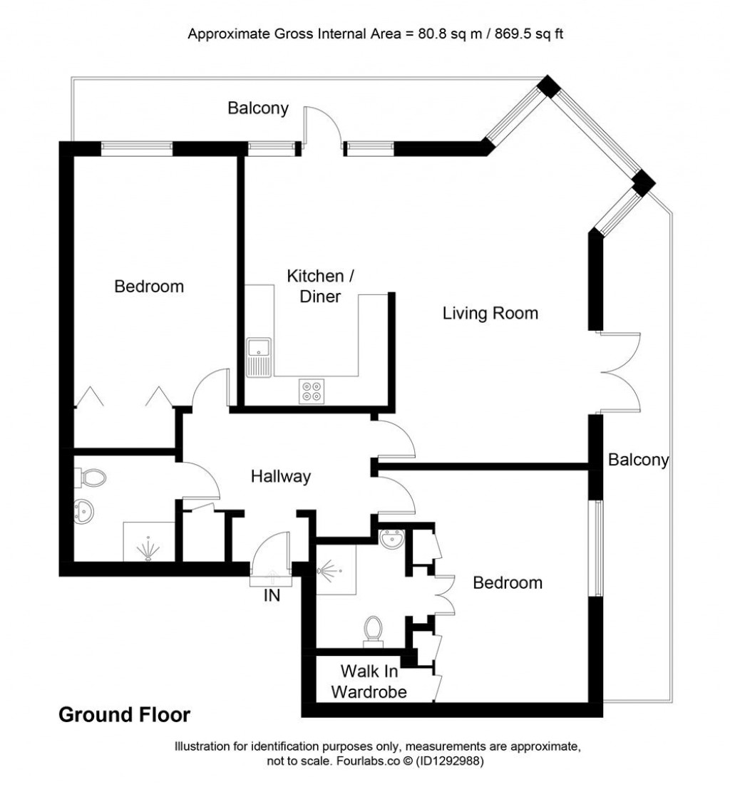 Floorplans For Primrose Valley, St. Ives
