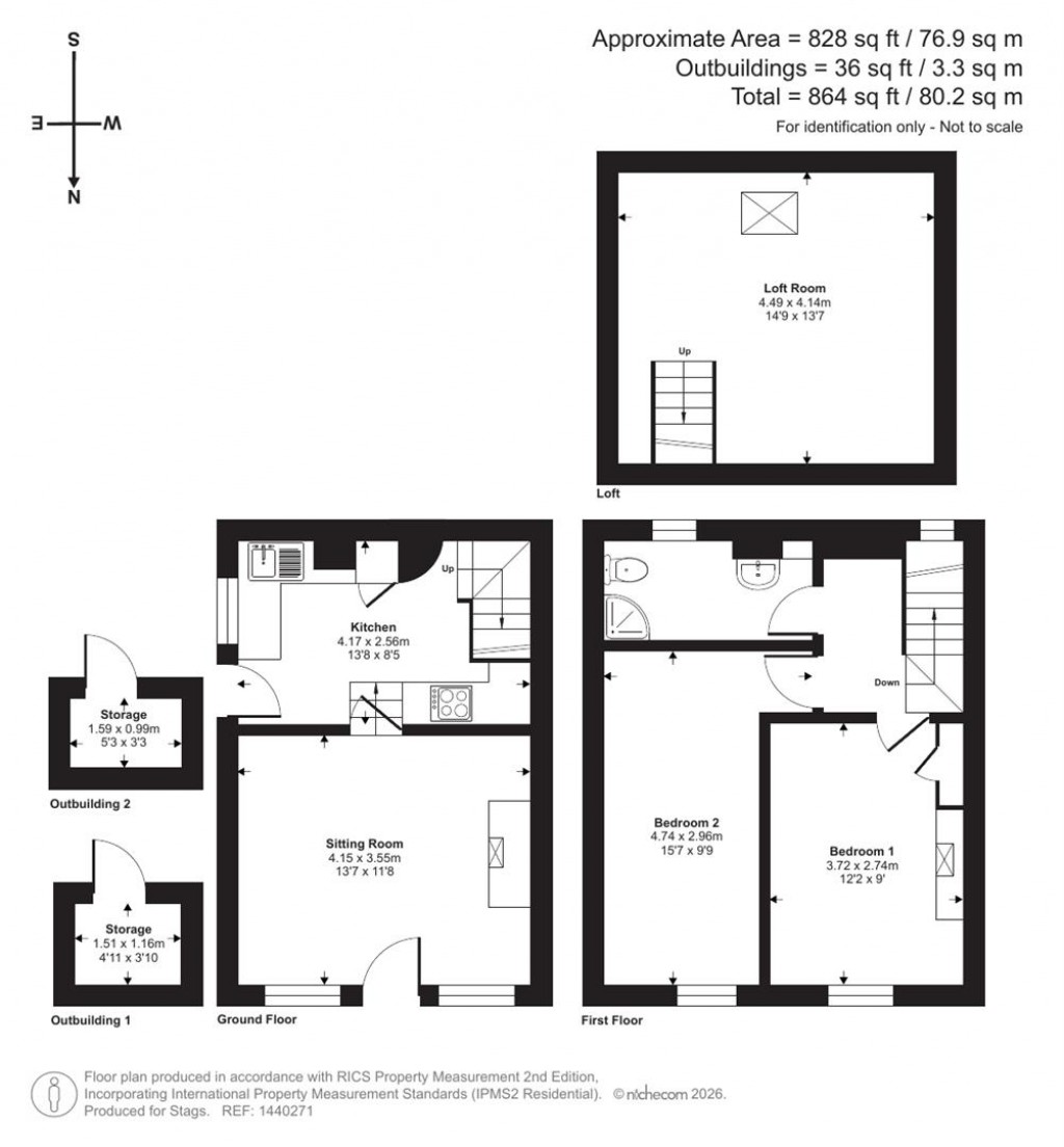 Floorplans For Fore Street, Plympton, Plymouth