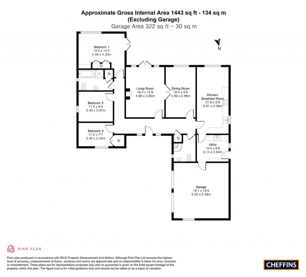 Floorplans For Orchard Way, Southery, Downham Market