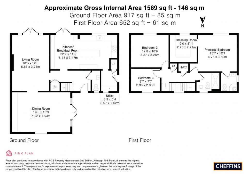 Floorplans For Tithe Close, Gazeley
