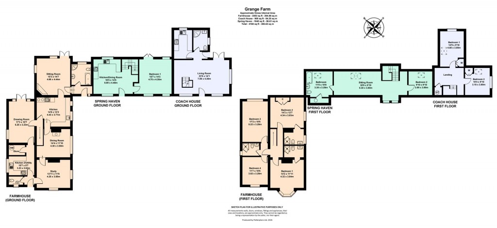 Floorplans For Wootton Bridge, Isle of Wight