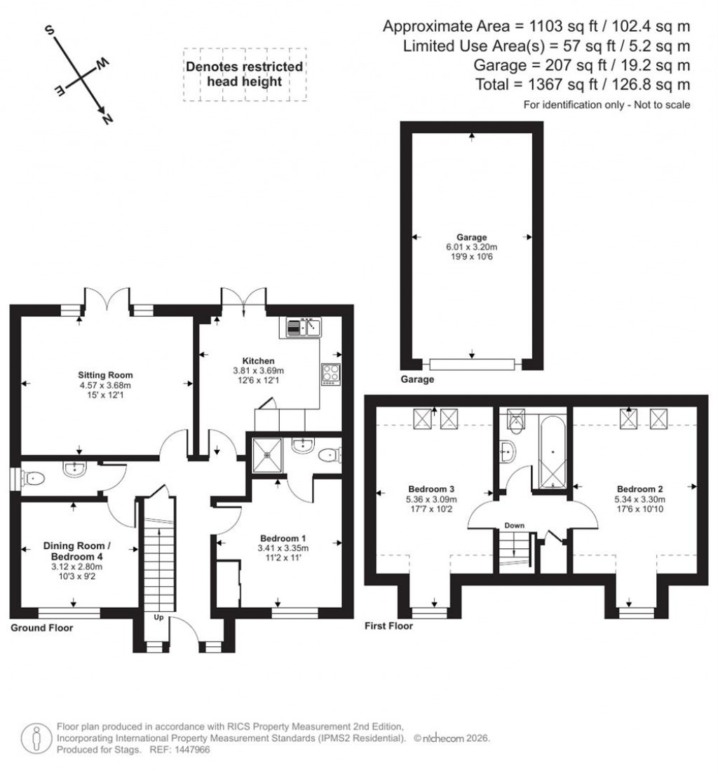 Floorplans For Penhill View, Bickington, Barnstaple