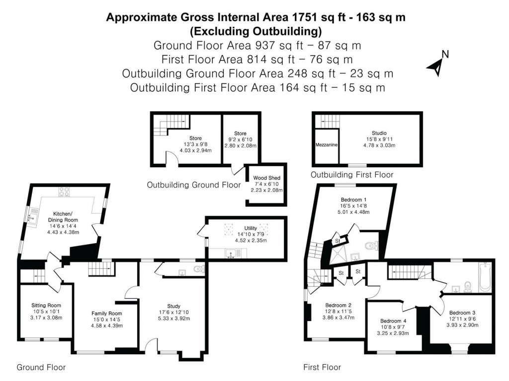Floorplans For Drewsteignton, Exeter