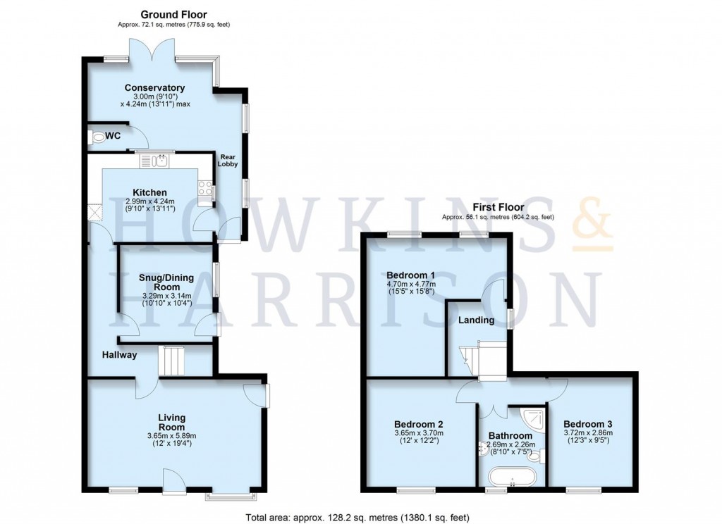 Floorplans For Castle Road, Hartshill, CV10