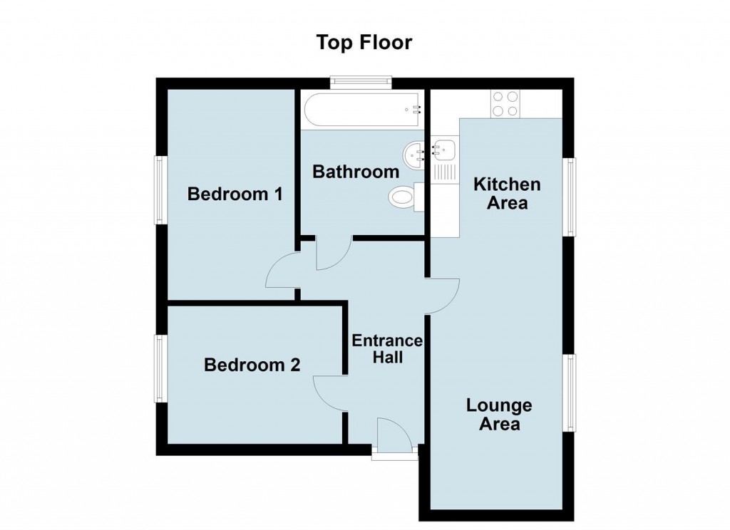 Floorplans For Norman Snow Way, Duston, Northampton, NN5