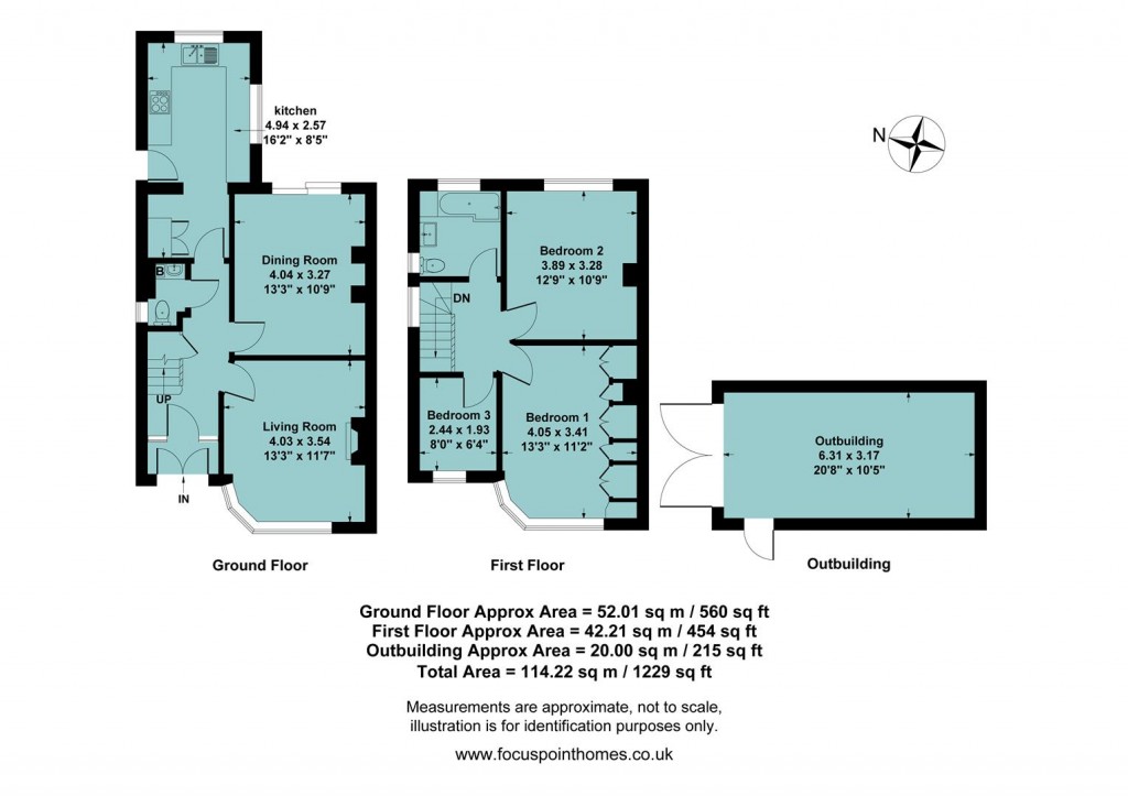Floorplans For Manor Road, Banbury