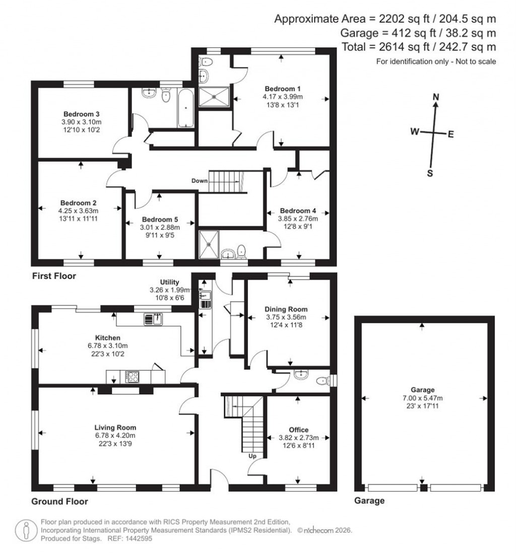 Floorplans For Northam, Bideford