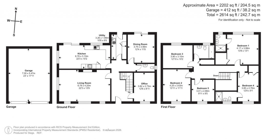 Floorplans For Northam, Bideford