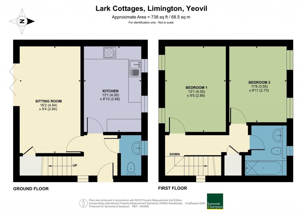 Floorplans For Limington, Yeovil