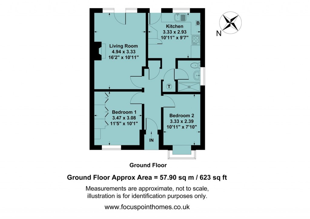 Floorplans For Mewburn Road, Banbury