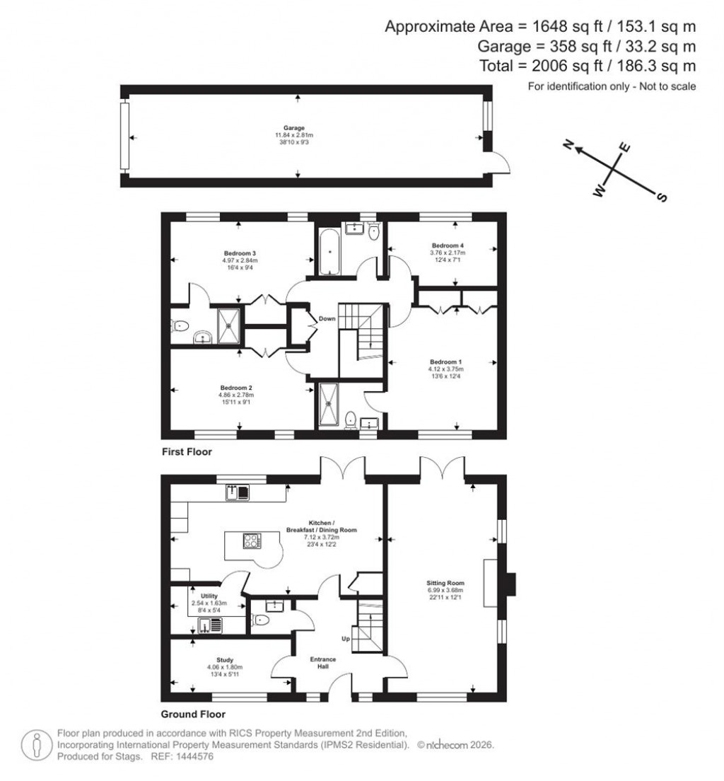 Floorplans For Park View, Cotford St. Luke, Taunton