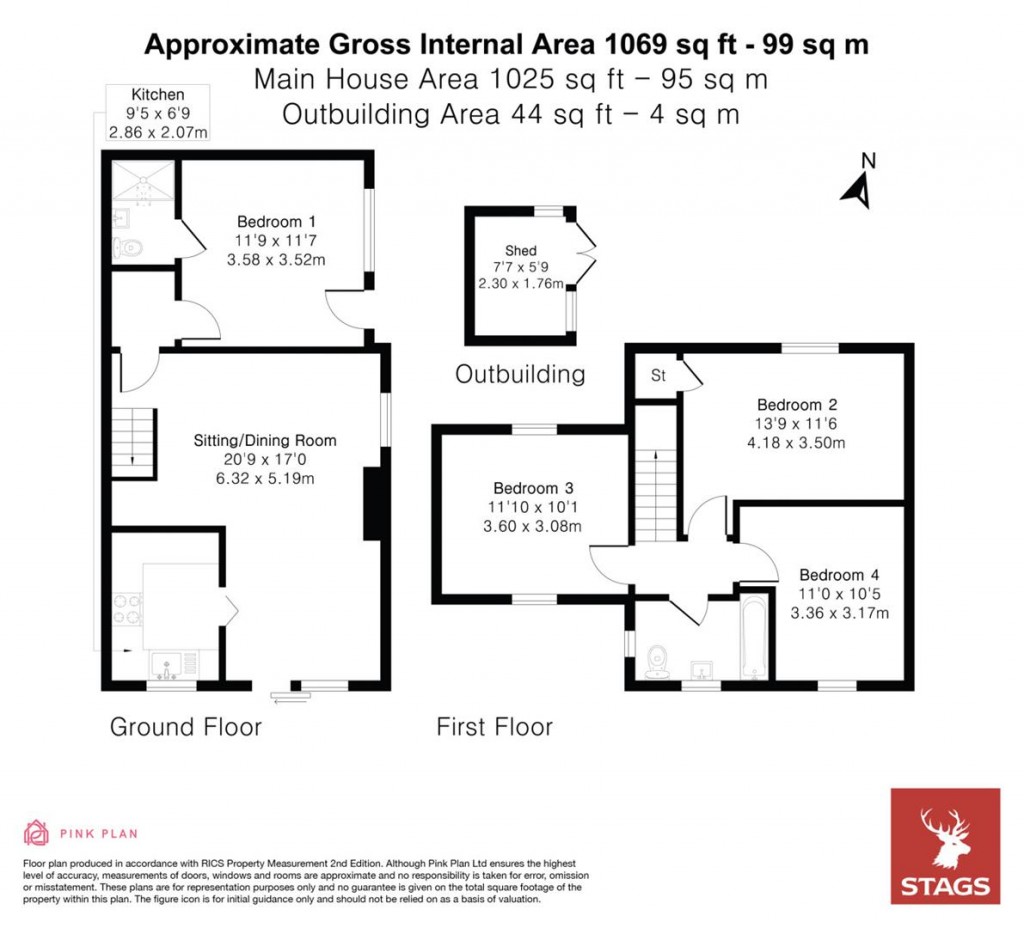 Floorplans For Monksmead, Tavistock