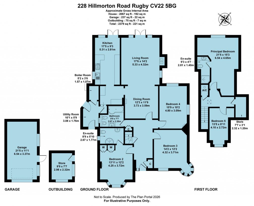 Floorplans For Hillmorton Road, Rugby