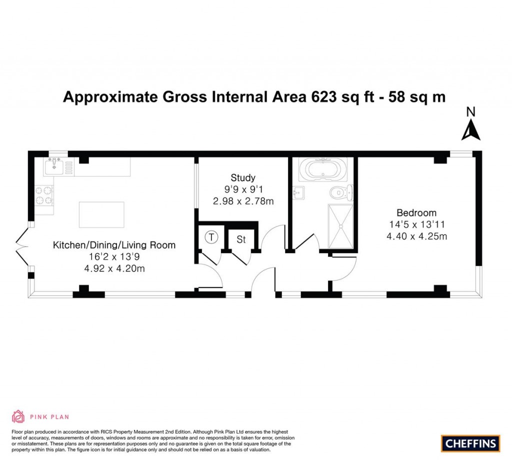 Floorplans For High Street, Coton, Cambridge