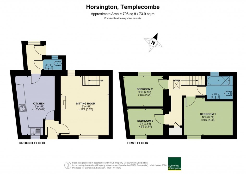 Floorplans For Horsington, Templecombe, Somerset