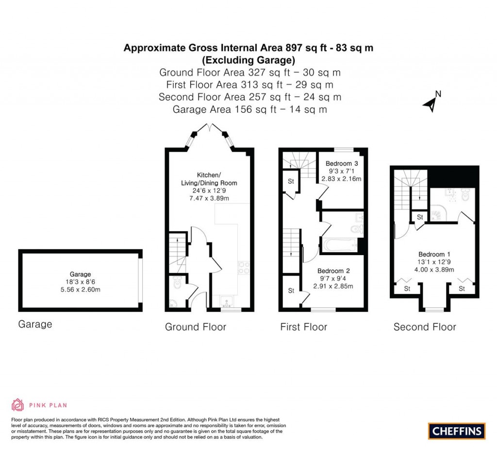 Floorplans For Fishers Bank, Littleport, Ely