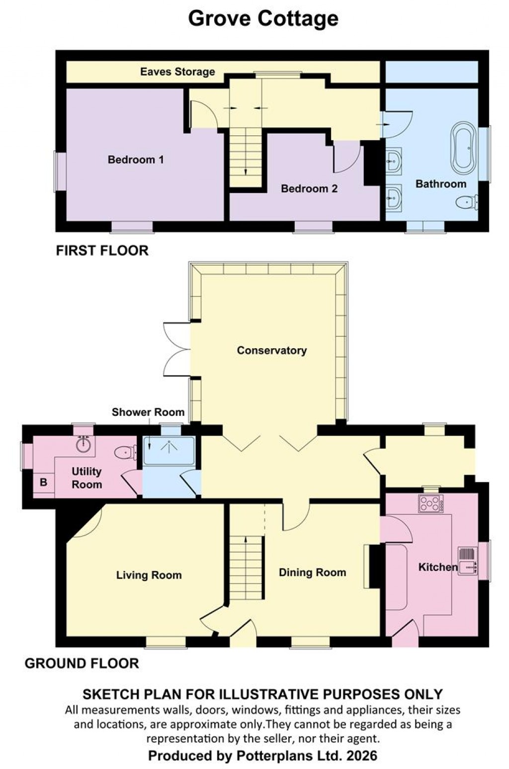 Floorplans For Brighstone, Isle of Wight
