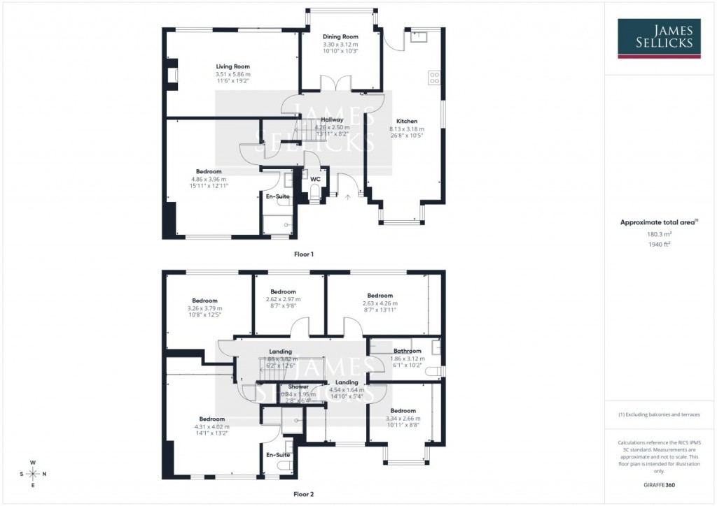 Floorplans For Ridgway Road, Stoneygate, Leicester